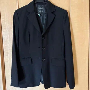 COMME CA 싱글 버튼 자켓 수트 여성용 캐시미어 M