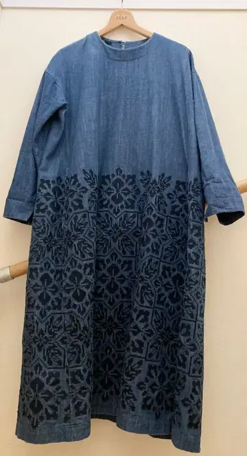 45r 데님온데님 원피스