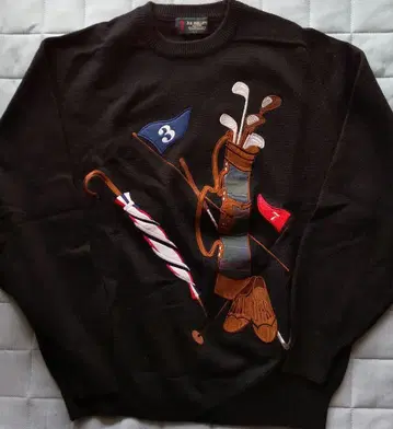 JOE PHILLIPS 골프 스웨터 블랙