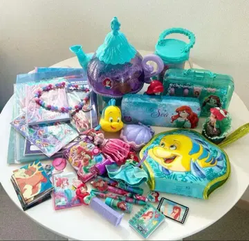 인어공주 캐릭터 굿즈 세트