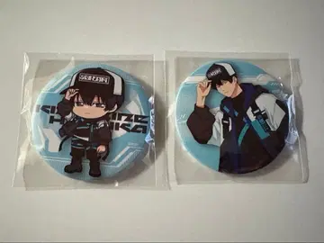 망각 배터리 키요미네 하루카 제비뽑기당 캔뱃지 세트 사이버 펑크 복권