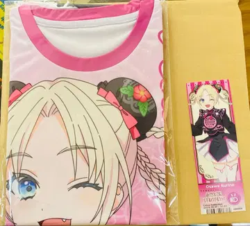 하스노소라 오사와 루리노 풀그래픽 T셔츠 차이나 컬렉션