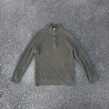 [ 구제 의류 ] BANANA REPUBLIC 하프 지퍼 니트