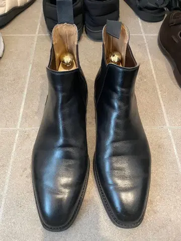 크로켓&존스 CHELSEA 9/7 1/2E 블랙 사이드 고어 부츠