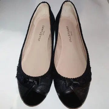 JILL STUART 블랙 플랫슈즈