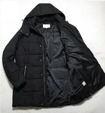새상품급 유나이티드 애로우즈 다운풍 패딩 자켓 블루종