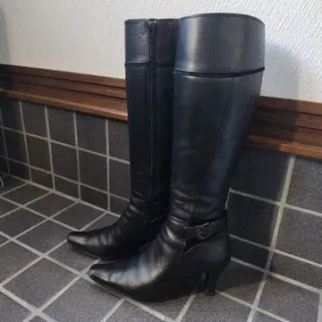 Pitti 롱 부츠 블랙