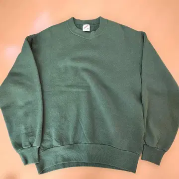 JERZEES 그린 컬러 맨투맨 M 사이즈 90s