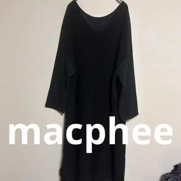 macphee 이소재 커팅 원피스 S