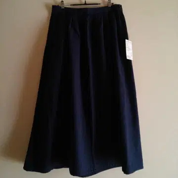 무인양품 턱 스커트 다크 네이비 XL