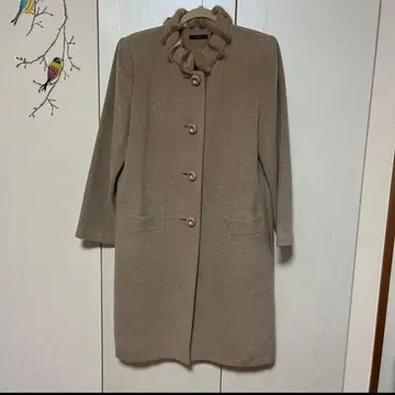 여성용 고급 코트 퍼가 귀여운 아우터 고급 엘레강트 경량