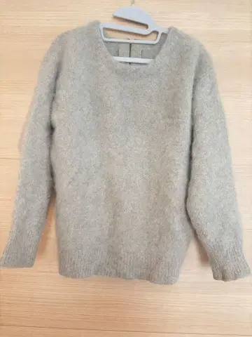 라운지 드레스 Lounge Dress 라쿤 100% 니트