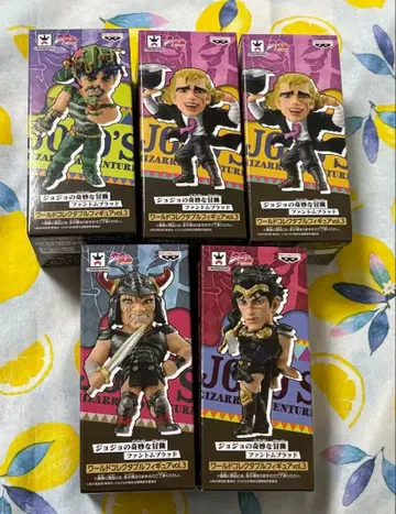 죠죠의 기묘한 모험 팬텀 브래드 월드 컬렉터블 피규어