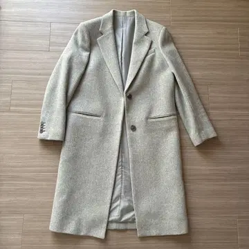 LimitlessLuxury 라이트 그레이 체스터 코트