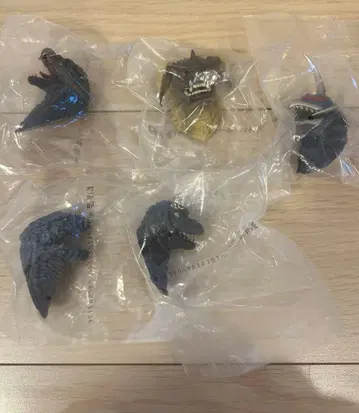 제일복권 고질라 대괴수 열전G 몬스터 헤드 마그넷 세트