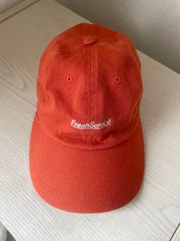 새상품급 FreshService Corporate Cap 오렌지