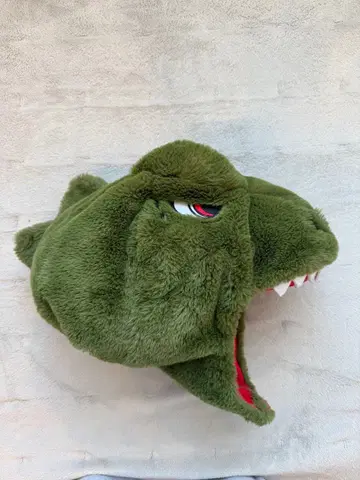 USJ 공룡 디자인 플리스 모자 유니버셜