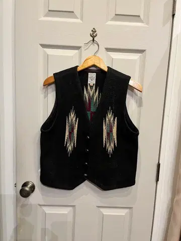 ORTEGA'S 울 베스트 38 사이즈 빈티지