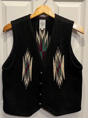 ORTEGA'S 울 베스트 38 사이즈 빈티지