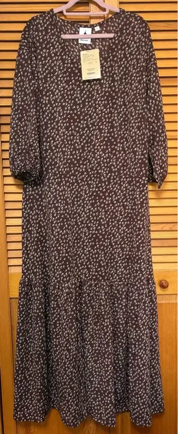 컷 조젯 원피스