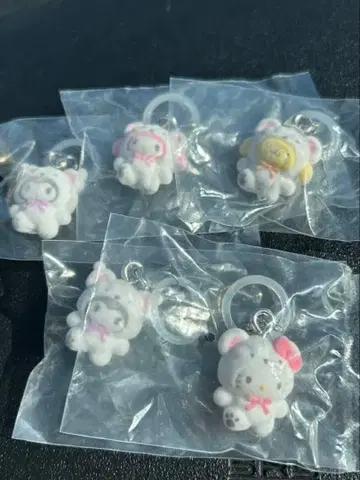 산리오 메지루시 액세서리 후와후와 스노우 키티 쿠로미 마이멜로디 기타