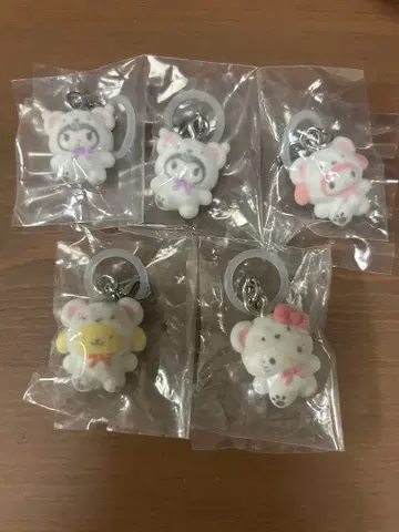 산리오 메지루시 액세서리 후와후와 스노우 키티 쿠로미 마이멜로디 기타