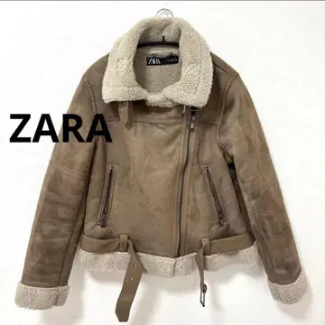 ZARA 자라 무스탕 자켓 무스탕 코트