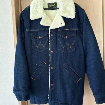 Wrangler 보아 옷깃 데님 자켓 L 사이즈