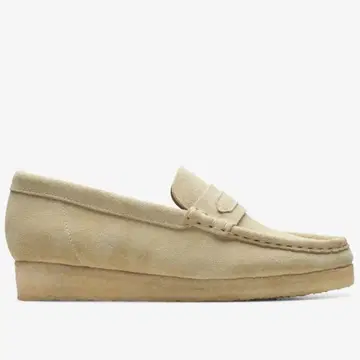 [ 새상품급 ] Clarks 베이지 왈라비 로퍼