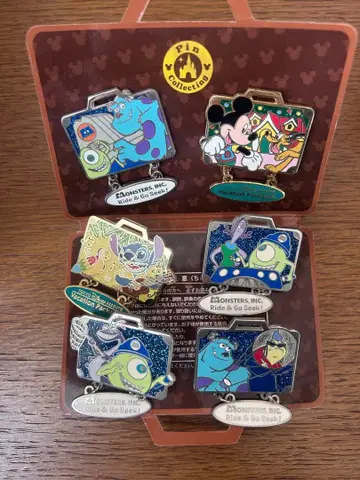 디즈니 핀 배지 2개 세트 바케이션 패키지