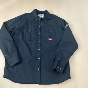 VESPA 헤링본 무늬 셔츠 XXL