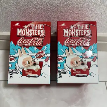 정품 러브브 THE Monsters 코카 콜라 세트 피규어