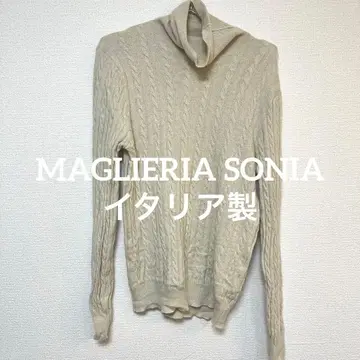 [ 새상품급 ] MAGLIERIA SONIA 이탈리아제 터틀넥
