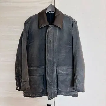 PRODUCT DYED ORGANIC COTTON DUCK BLOUSON