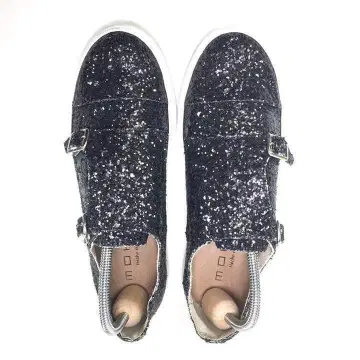 MOHI 모히 스니커즈 36 블랙 글리터 블랙