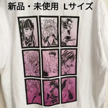 유니클로 귀멸의 칼날 UT L 사이즈 T셔츠 UNIQLO 무한성