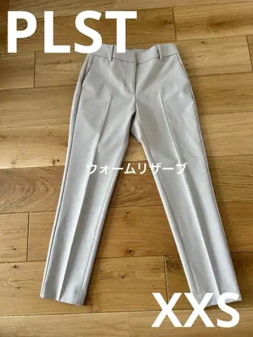 [ PLST ] 브러쉬드 백 스틱 팬츠 XXS