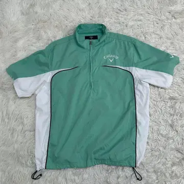 Callaway 캘러웨이 X SERIES 하프 지퍼 반팔 피케 셔츠