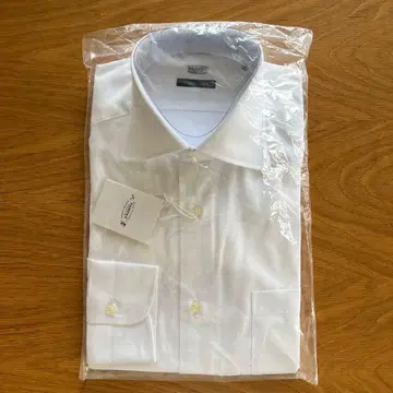 FAIR FAX Slim Fit 화이트 긴팔 와이셔츠 미사용