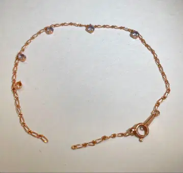 골드 비즈 체인 팔찌 체인 끊어짐