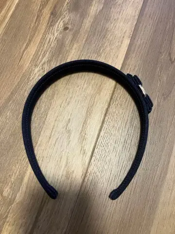 Ferragamo 네이비 머리띠