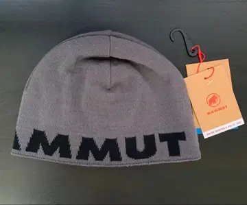 Mammut 로고 비니 니트 모자