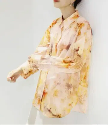 저널 시어 셔츠 블라우스 저널 스탠다드 셔츠