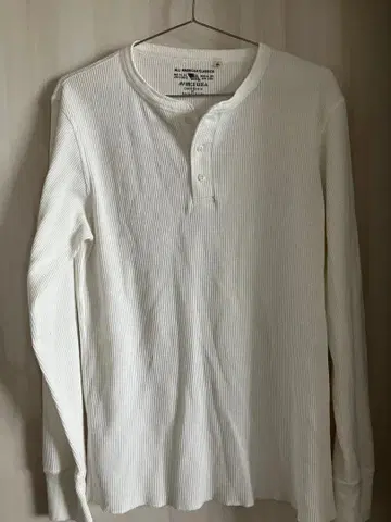 AVIREX USA 헨리넥 셔츠 2XL 화이트