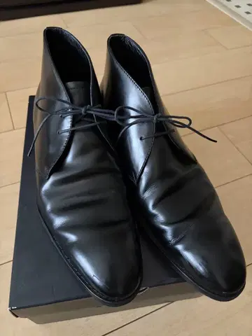 [발볼 넓은 분 추천] 수트 컴퍼니 처카 부츠 블랙 26.5cm EEE