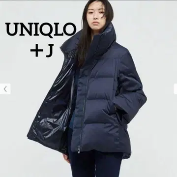 유니클로 +J 다운 자켓 다운 코트