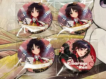 브이스포 페스 캔뱃지 키사라기 렌 4개 세트