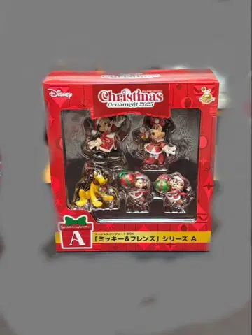 Disney 크리스마스 오너먼트 2025 미키 & 프렌즈