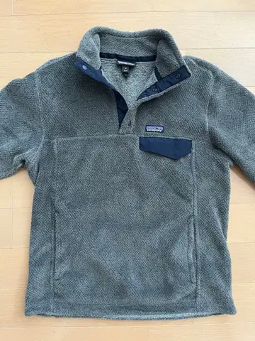 Patagonia 남성용 리툴 스냅T 풀오버 M 사이즈 그레이