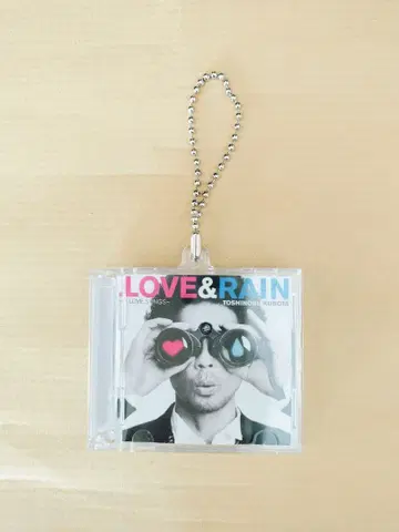 쿠보타 토시노부 미니어처 CD 키링